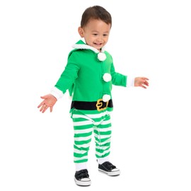 Tipsy Elves Christmas Baby/Toddler Elf Jumpsuit Size 18M