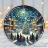 Your Light Will Always Shine in Our Hearts Ornament, Enchanting