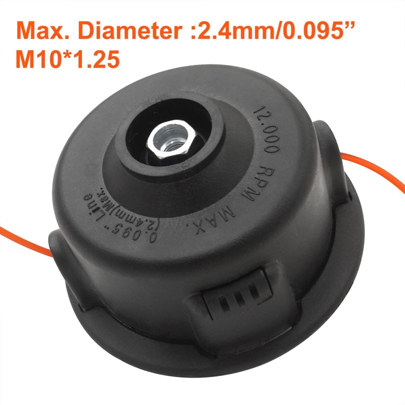 Zeqeey M10 x 1.25 Left Hand Universal Thread Replacement Trimmer