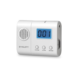 SYNLETT Wireless Caregiver Pager with LCD Number Monitor Alert Tone Silent Mode Compatible with SYNLETT Wireless Nurse Call System Caregivers Nurses Service Staff Must Pair to CMU to Function