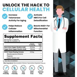 High Performance Nutrition Nad Booster Caps Suplemento