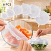Silicone Stretch Lids for Food Storage – Reusable Elastic Covers
