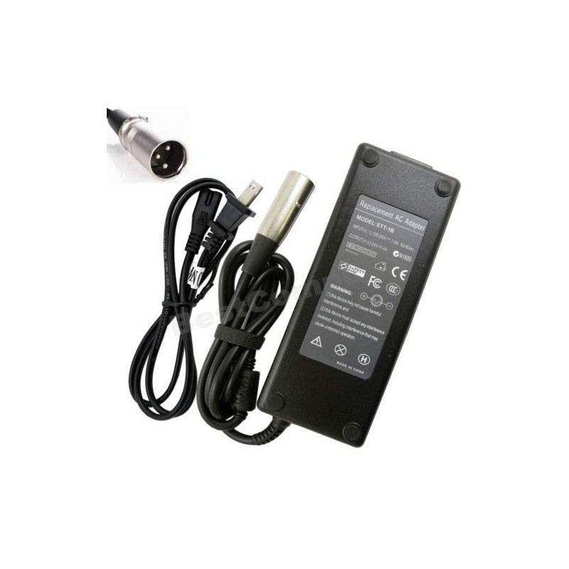 New 96W 24V 4A Battery Charger for Pride Jet-3 JET3