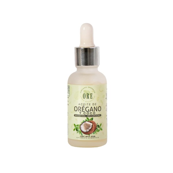 ORE Aceite de Oregano y Coco 100% Natural | Organico