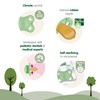 MAM Original Latex Pacifiers, Binky Pacifier for 0-6 Months, Natural