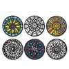 Velvet Art Hangable Mini Mandalas (Pack of 24)
