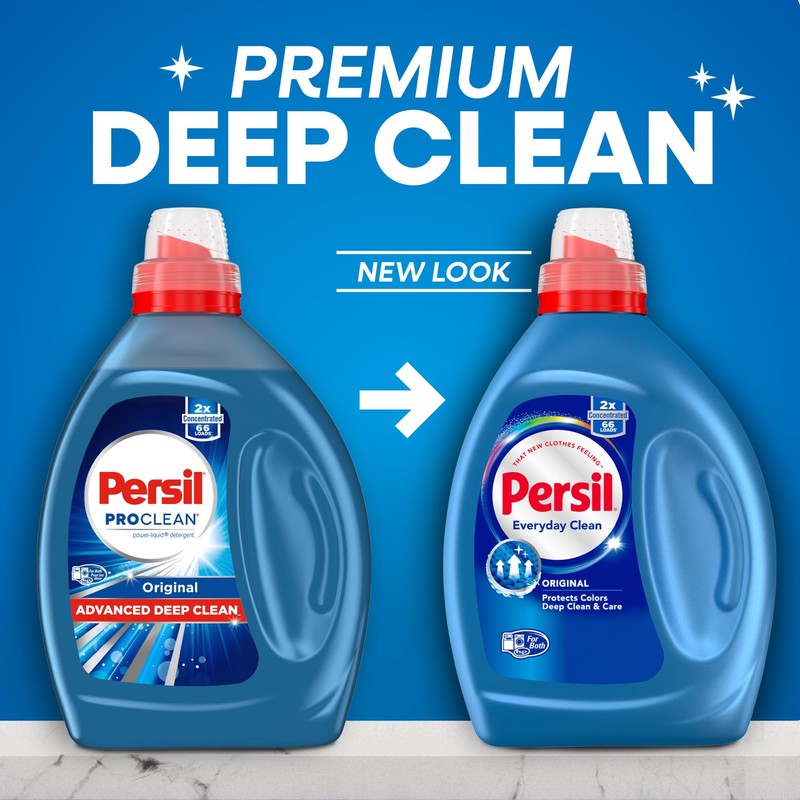 Persil Original Everyday Clean, Liquid Laundry Detergent, High Efficiency (HE),