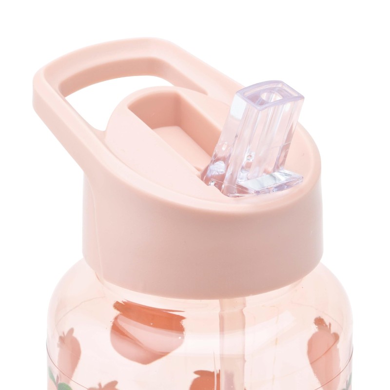 Smash 1 Litre Drink Bottle with flip top lid and
