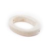 TheBeadChest White Camel Bone Ring Beads (Set of 4)