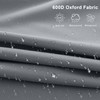 600D Patio Umbrella Parasol Cover Waterproof Outdoor Anti-UV Protective Cover