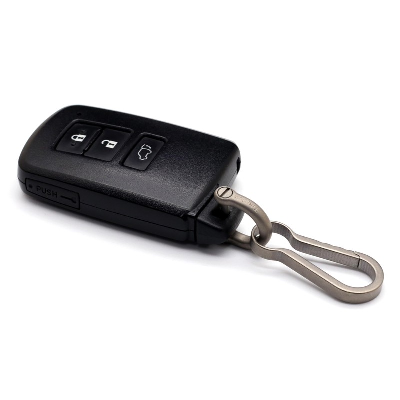 TUNUKE D-Ring, Titanium, Small, Mini, Screw-type, Screwdriver, Key Ring, Key