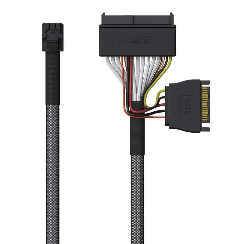 LINKUP Internal 12G U.2 Cable (85Ω 85 ohms PCIE3.0 Mini