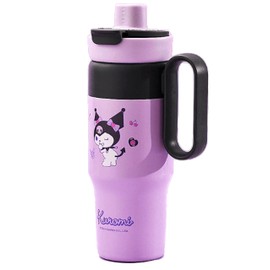 Many Rainbows Kuromi Stainless Steel Insulated Tumbler with Lid & Tea Filter 600ml