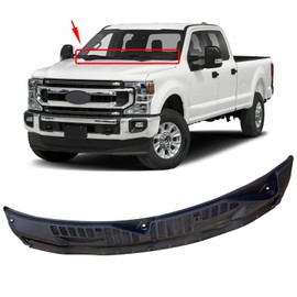 KAMDKI Windshield Wiper Cowl Cover Panel Fit for 2017-2022 Ford F250 F350 F450 F550 Super Duty Front Grille Insert Panel Left and Right Side HC3Z-25022A68-AB HC3Z-25022A68-AA