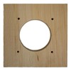 Coveside Wood Predator Guard for Bird Houses – 4" Square