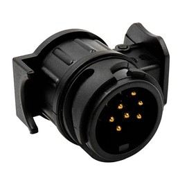 Tiardey 13 Pin to 7 Pin Towing Adapter Waterproof Towbar Towing Socket Adapter Converter for Truck Caravan Electric