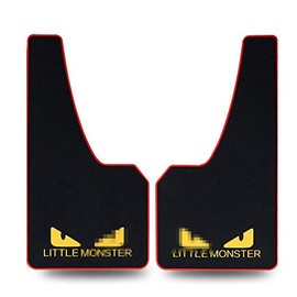 Soft Material Automotive Fender Car Mud Flaps Universal Fit Black Splash Guards Rubber mud Guard No Collision Universal