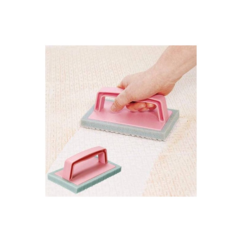 Azuma Industry TK Brushing Sponge for Bath Floors, Uneven Bathrooms,