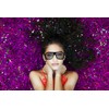 Komonee Black Shutter Shades Fun Novelty Plastic Party Retro Fancy