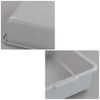 Wekioger Small Commercial Bus Tubs, Grey Bus Box/Wash Basin, 14.85"