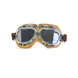 CRG Sports Motorcycle Goggle Aviator Pilot Style Cruiser Scooter Motocross Goggles for Man, Woman, Adult