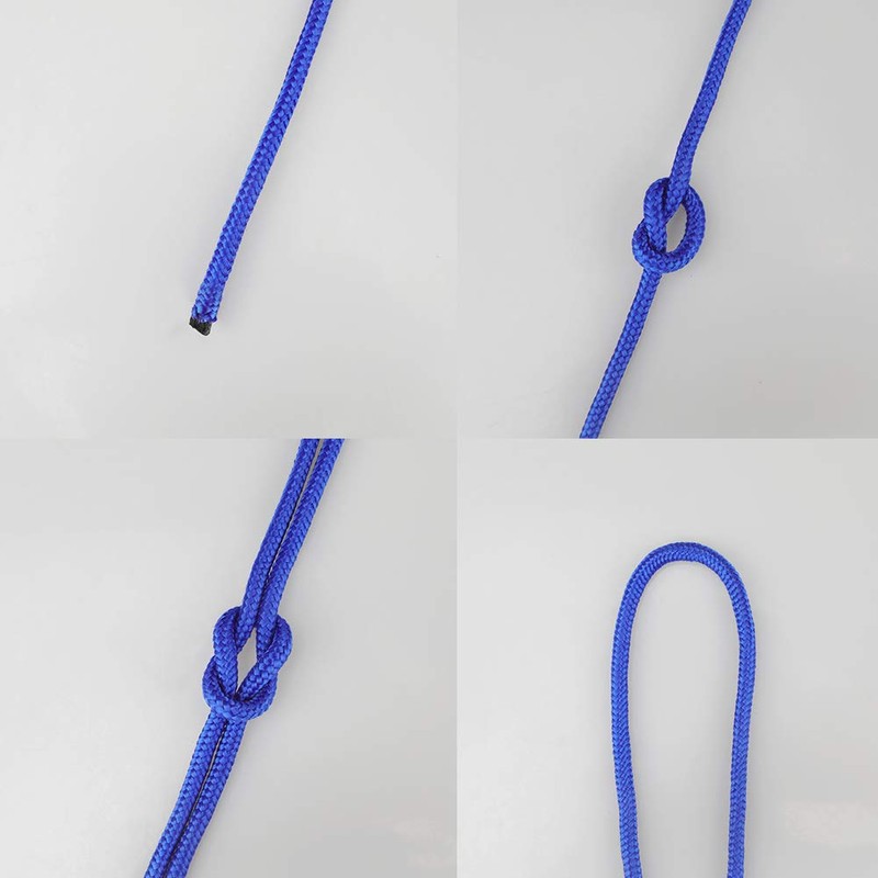 jijAcraft 6MM Royal Blue Nylon Rope: Thick Nylon Washing Line