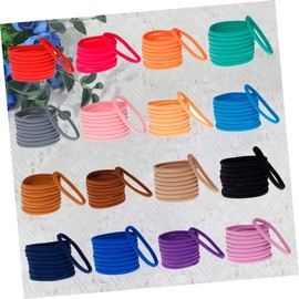Beavorty 36pcs Nylon Hair Band Seamless Elastic Hair Ring Comfortable Durable for Women Girls Perfect Present