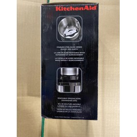 KitchenAid Black Stainless Steel 11 cups Coffee Grinder KitchenAid