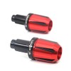 Bar Ends BETB5RDBKM8MC001 - MJET Billet CNC Bar Ends Plug