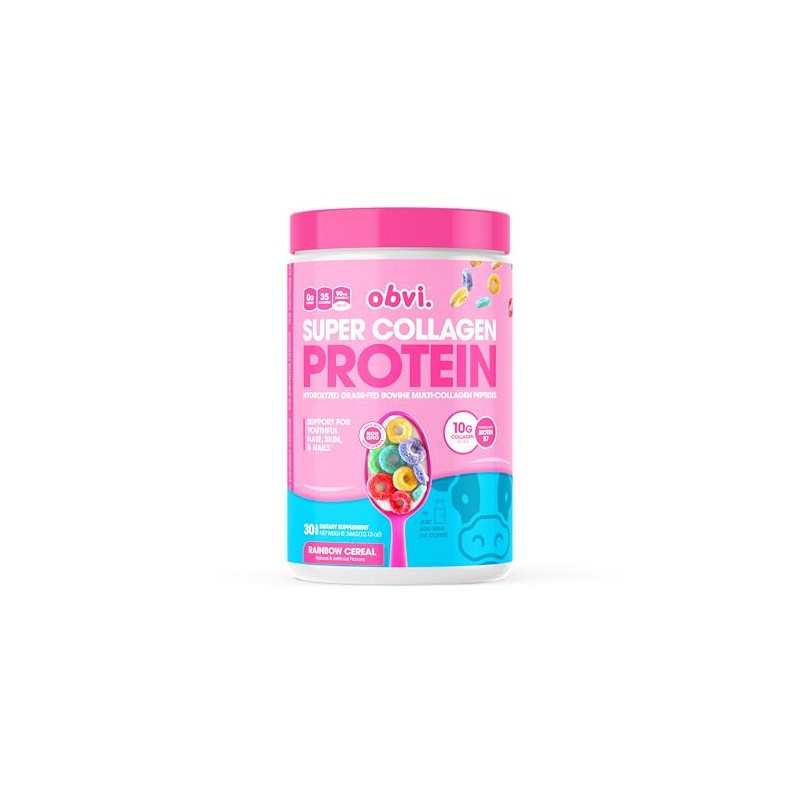 Obvi Super Collagen Protein - Rainbow Cereal