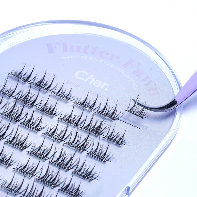 Char Cosmetics Flutter Fawn Cluster Lash 48pcs