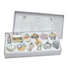 Kurt S. Adler 3 to 4.375-Inch Glass Bridal Ornament Set,