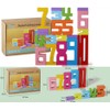 SUYUKU Wooden Number Building Blocks Wooden Number Blocks Toy for