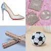 Rhinestone ND-0189-R03-LG-2.0 Nail Parts, Nail Decoration, Light Green, Approx. 0.08