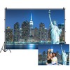 Renaiss 20x10ft Statue of Liberty Photo Backdrop America New York