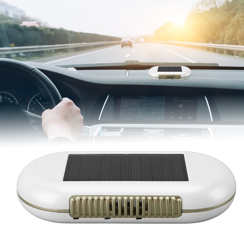 Solar Powered Car Air Purifier Car Air Freshener Solar Energy