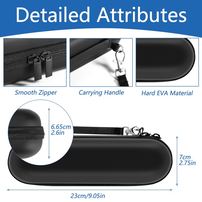 lanjue Electric Toothbrush Travel Case for Oral-B Pro/iO Waterproof EVA