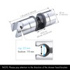 KES Shower Head Holders Hand Shower Bracket Replacement for 18-25MM