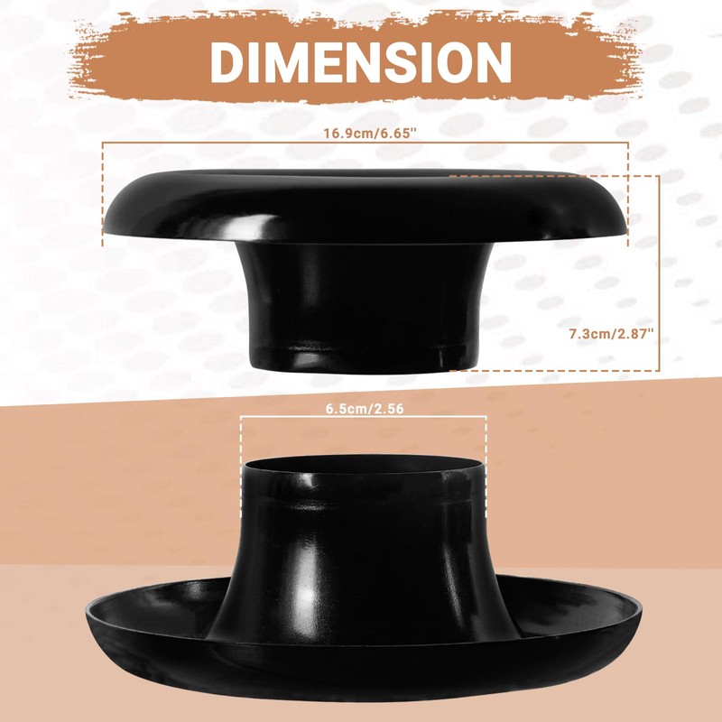 AICARS Velocity Stack Adapter, Aluminum Decorative Air Intake Turbo Guard