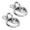 2pcs Stainless Steel Pad Eye Plate High Strength Highly Polished