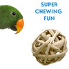 5030 Pk2 Large Natural Bamboo Chew Ball - Breakable Bird