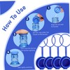 4PCS Water Bottle Lid Replacement Leak-Proof 3 & 5 Gallon