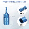 sourcing map 2pcs Nut Driver 19mm Hex Drive Socket CR-V