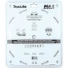 Makita B-62103 10" 45T Carbide-Tipped Max Efficiency Miter Saw Blade