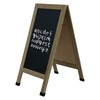 Sunnydaze Decor 40" x 20" Chalkboard with Chalk and Eraser