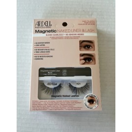 Ardell Magnetic Liner & Lash Naked Black Lashes #421