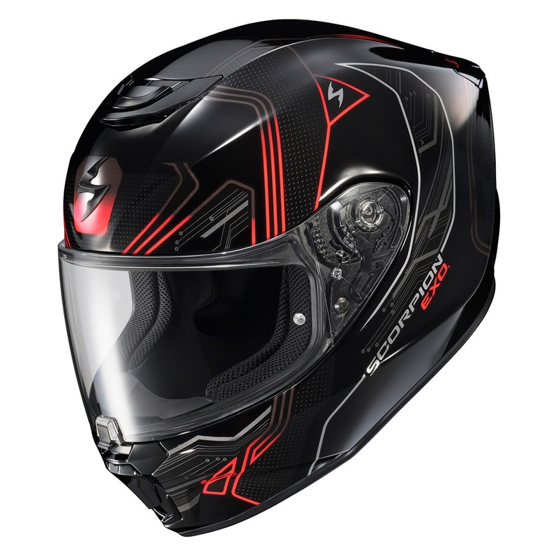 ScorpionEXO R330 Full Face Motorcycle Helmet with Pinlock Ready Shield