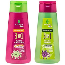 Escenti Childrens Head Lice Defence Shampoo and Conditioner