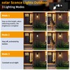 Beikingsun Solar Porch Lights Outdoor with Motion Sensor & 3
