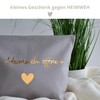 Geschenk gegen Heimweh | Baumwoll Tasche als Geschenkidee zum Auszug,